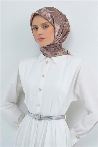 Armine  Saf İpek Twill Eşarp 9512D 06