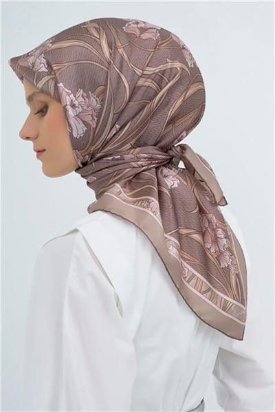 Armine  Saf İpek Twill Eşarp 9512D 06