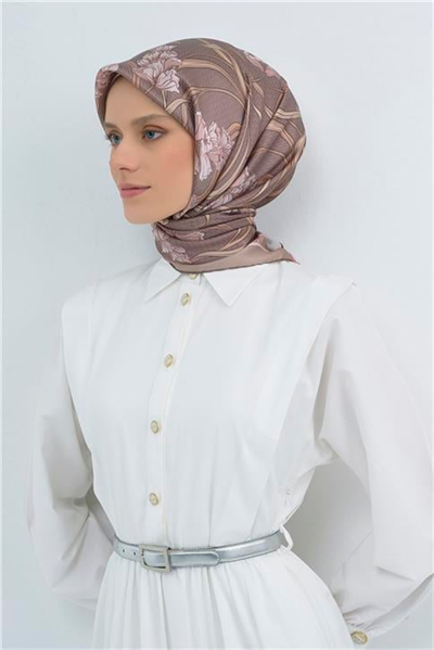 Armine  Saf İpek Twill Eşarp 9512D 06