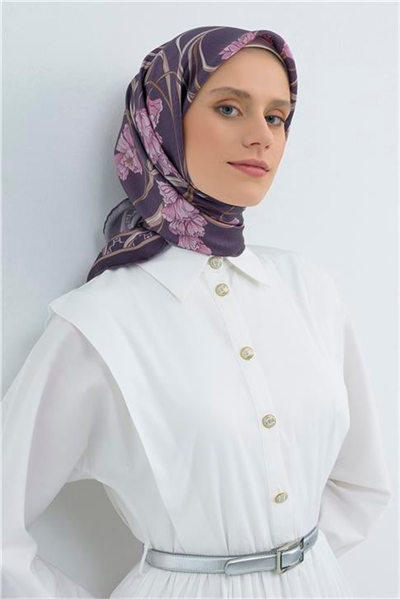 Armine  Saf İpek Twill Eşarp 9512D 07