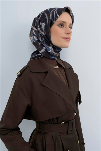 Armine  Saf İpek Twill Eşarp 9512D 37