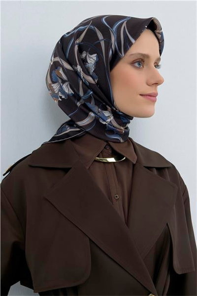 Armine  Saf İpek Twill Eşarp 9512D 37