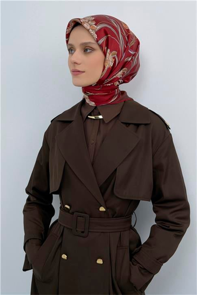 Armine  Saf İpek Twill Eşarp 9512D 53