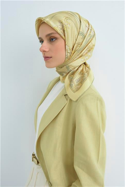 Armine  Saf İpek Twill Eşarp 9512D 84