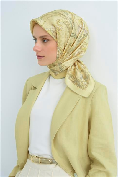Armine  Saf İpek Twill Eşarp 9512D 84