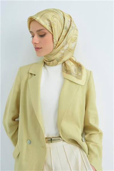 Armine  Saf İpek Twill Eşarp 9512D 84