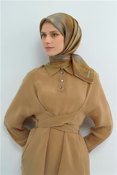 Armine  Saf İpek Twill Eşarp 9513D 37