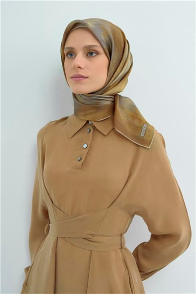 Armine  Saf İpek Twill Eşarp 9513D 37