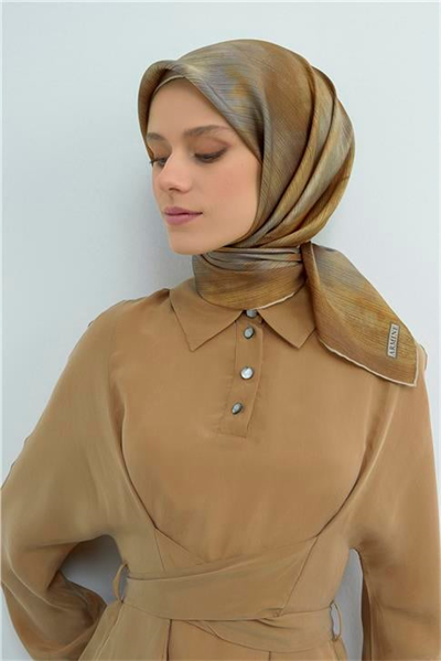 Armine  Saf İpek Twill Eşarp 9513D 37