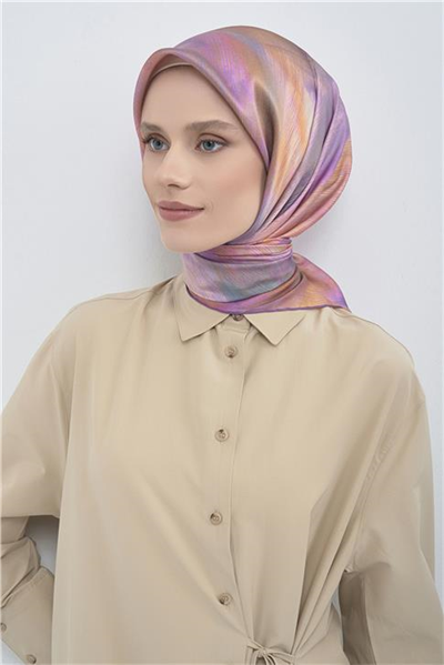 Armine  Saf İpek Twill Eşarp 9513D 89