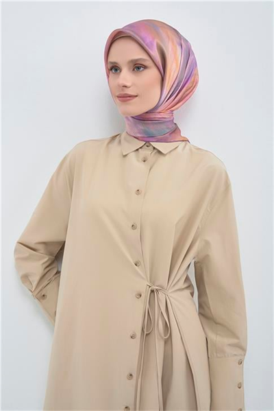 Armine  Saf İpek Twill Eşarp 9513D 89