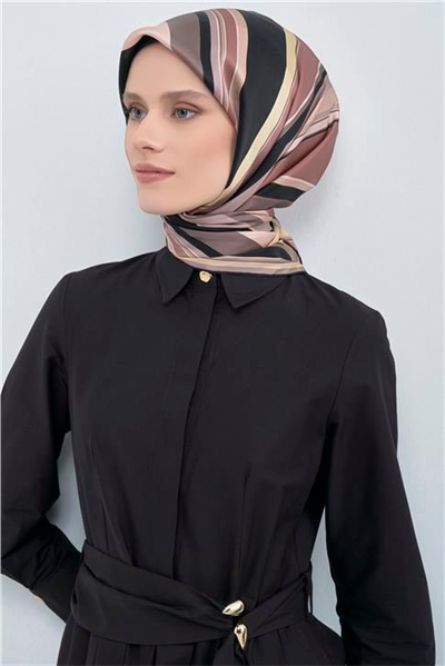 Armine  Saf İpek Twill Eşarp 9514D 07