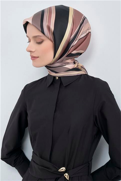 Armine  Saf İpek Twill Eşarp 9514D 07