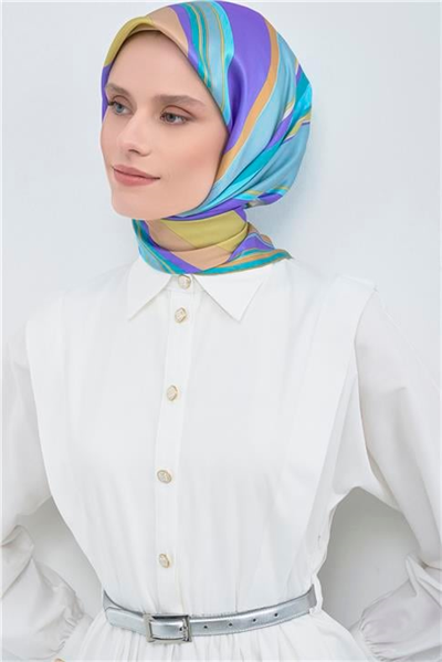 Armine  Saf İpek Twill Eşarp 9514D 09