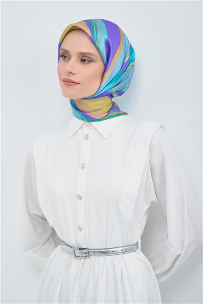 Armine  Saf İpek Twill Eşarp 9514D 09