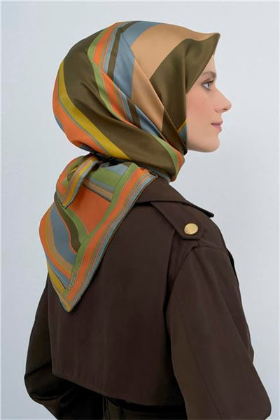 Armine  Saf İpek Twill Eşarp 9514D 53