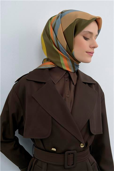 Armine  Saf İpek Twill Eşarp 9514D 53