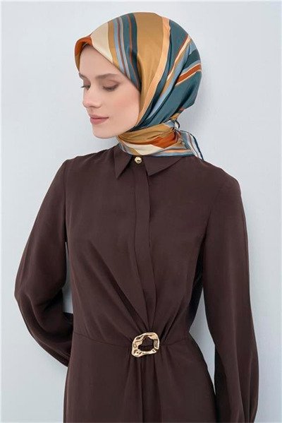 Armine  Saf İpek Twill Eşarp 9514D 81