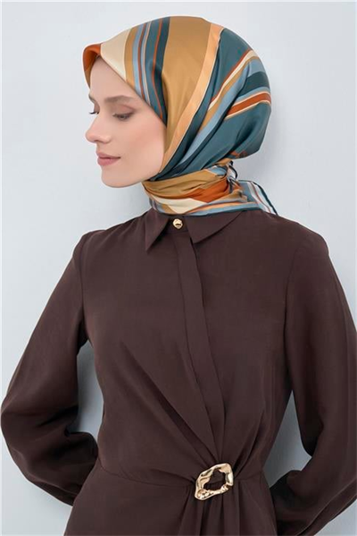 Armine  Saf İpek Twill Eşarp 9514D 81