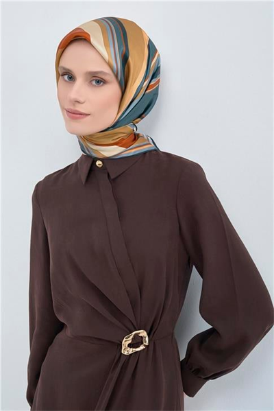 Armine  Saf İpek Twill Eşarp 9514D 81