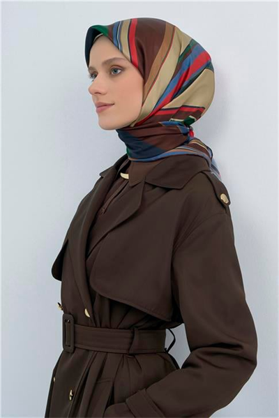Armine  Saf İpek Twill Eşarp 9514D 82