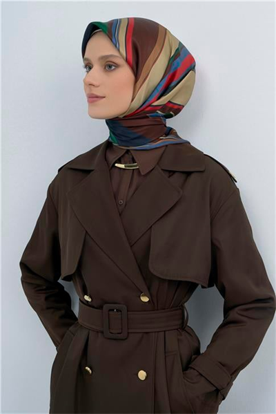Armine  Saf İpek Twill Eşarp 9514D 82