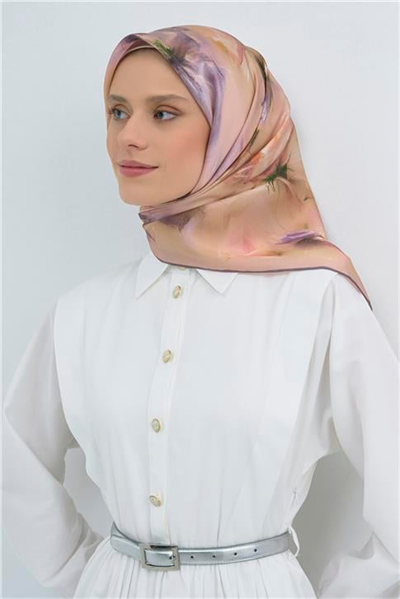 Armine  Saf İpek Twill Eşarp 9515D 84
