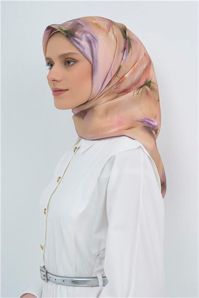 Armine  Saf İpek Twill Eşarp 9515D 84