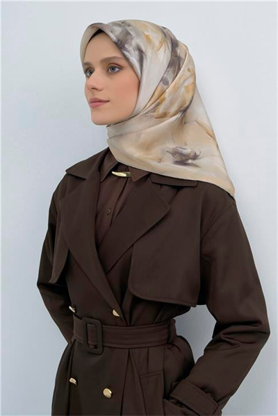 Armine  Saf İpek Twill Eşarp 9515D 85