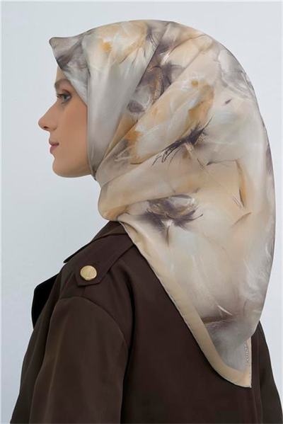 Armine  Saf İpek Twill Eşarp 9515D 85