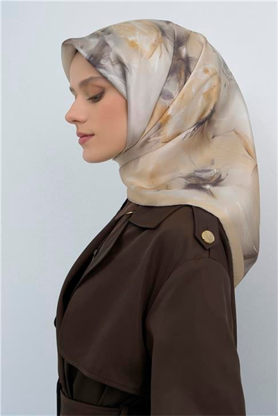 Armine  Saf İpek Twill Eşarp 9515D 85