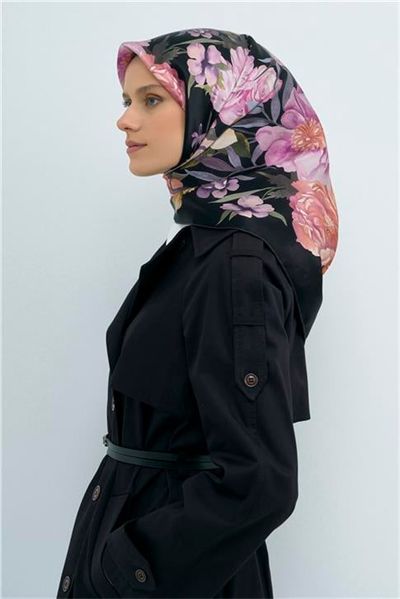 Armine  Saf İpek Twill Eşarp 9516D 05