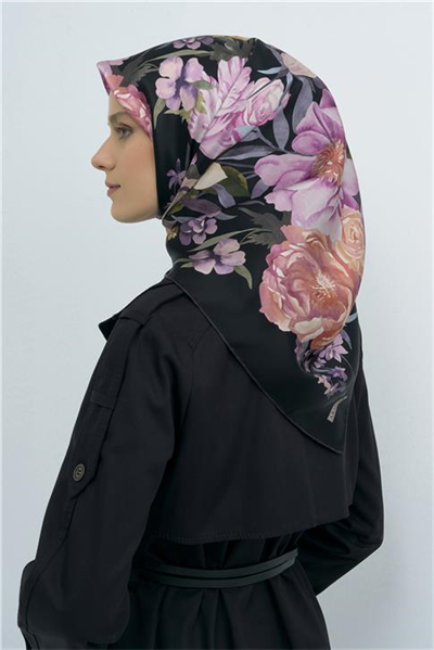 Armine  Saf İpek Twill Eşarp 9516D 05
