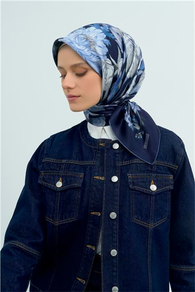 Armine  Saf İpek Twill Eşarp 9516D 06