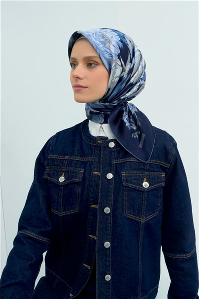 Armine  Saf İpek Twill Eşarp 9516D 06