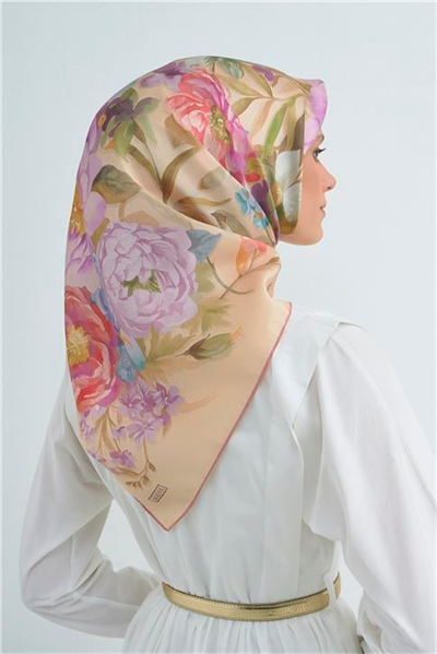 Armine  Saf İpek Twill Eşarp 9516D 31