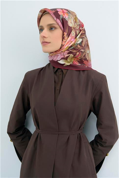 Armine  Saf İpek Twill Eşarp 9516D 33