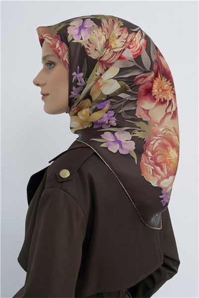 Armine  Saf İpek Twill Eşarp 9516D 36