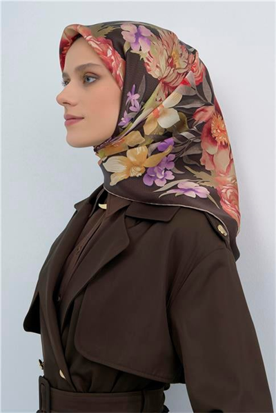 Armine  Saf İpek Twill Eşarp 9516D 36