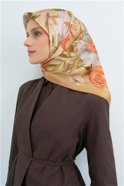 Armine  Saf İpek Twill Eşarp 9516D 53