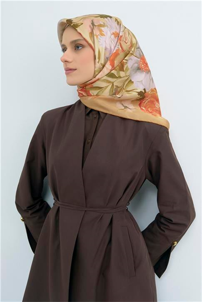 Armine  Saf İpek Twill Eşarp 9516D 53