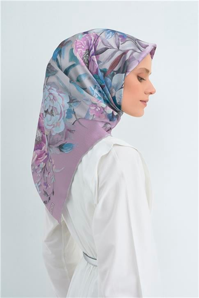 Armine  Saf İpek Twill Eşarp 9516D 82