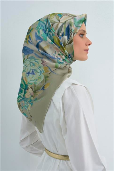 Armine  Saf İpek Twill Eşarp 9516D 83