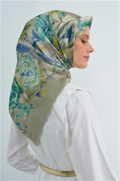 Armine  Saf İpek Twill Eşarp 9516D 83