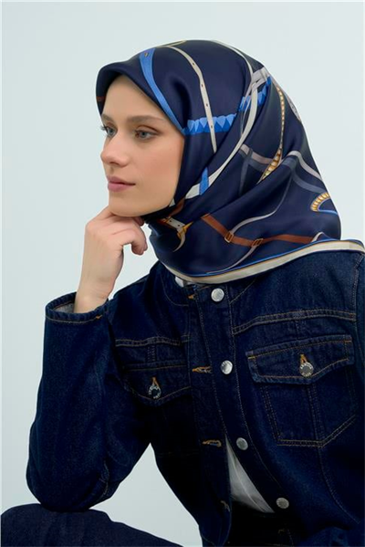 Armine  Saf İpek Twill Eşarp 9517D 03