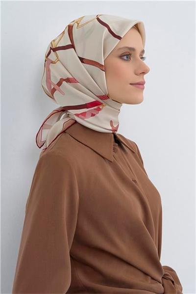 Armine  Saf İpek Twill Eşarp 9517D 36
