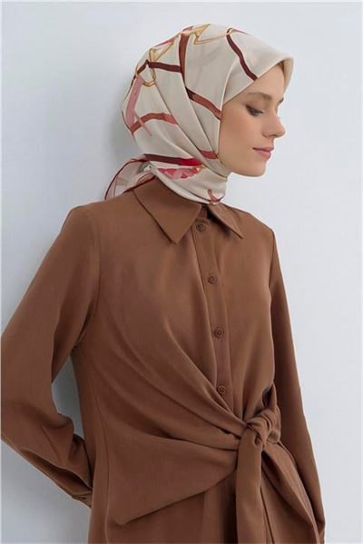 Armine  Saf İpek Twill Eşarp 9517D 36