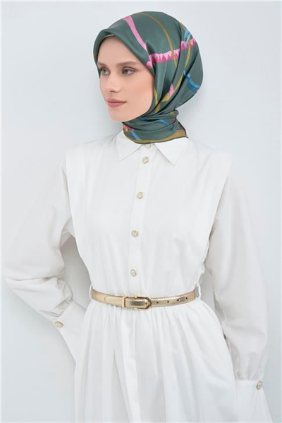 Armine  Saf İpek Twill Eşarp 9517D 50