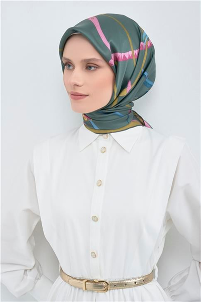 Armine  Saf İpek Twill Eşarp 9517D 50