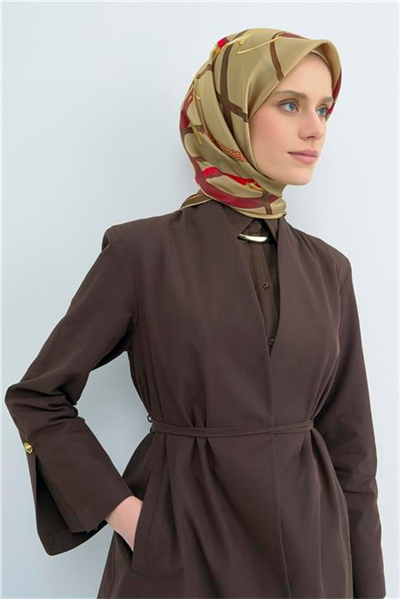 Armine  Saf İpek Twill Eşarp 9517D 52